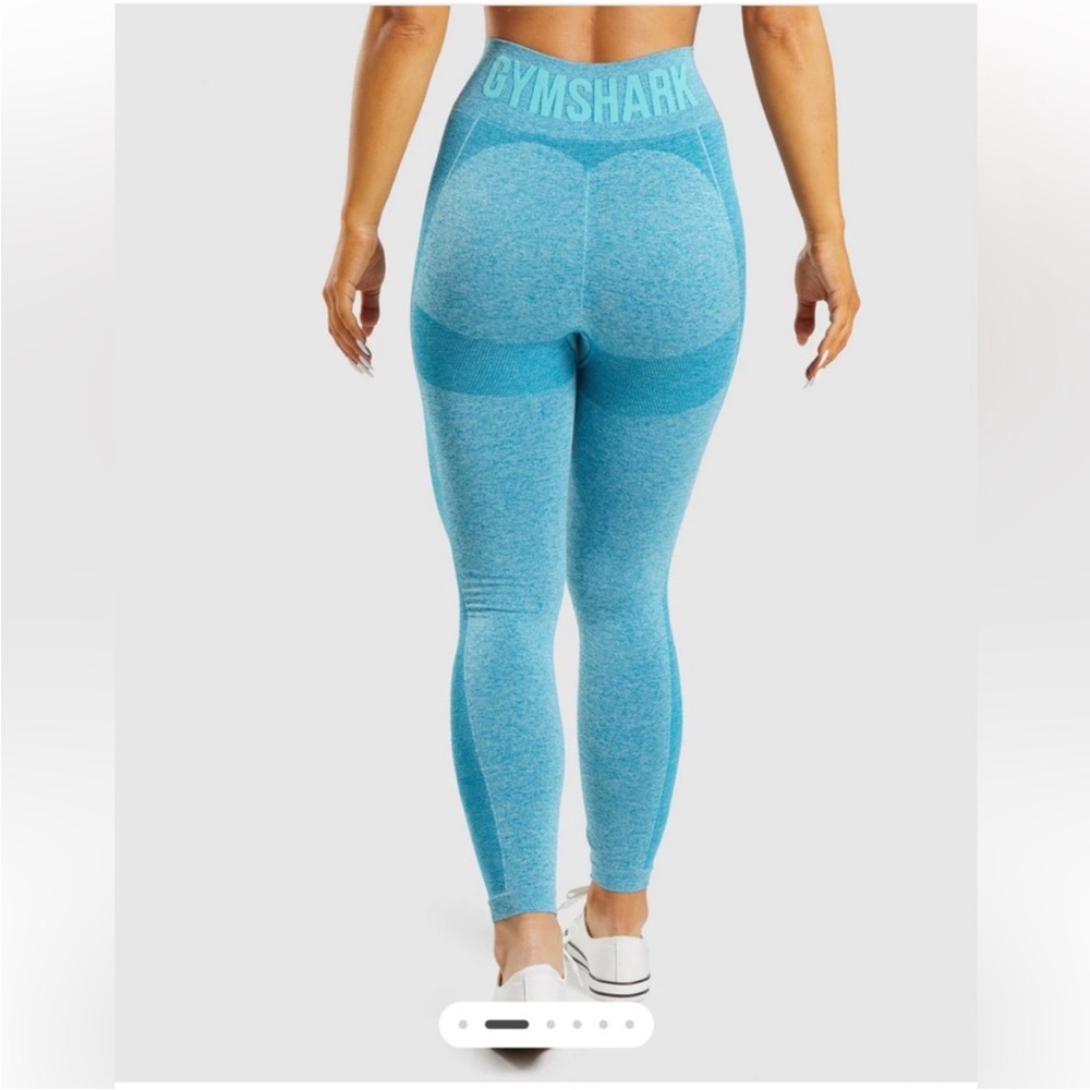 Gymshark Flex High Waisted Leggings - Blue - Small